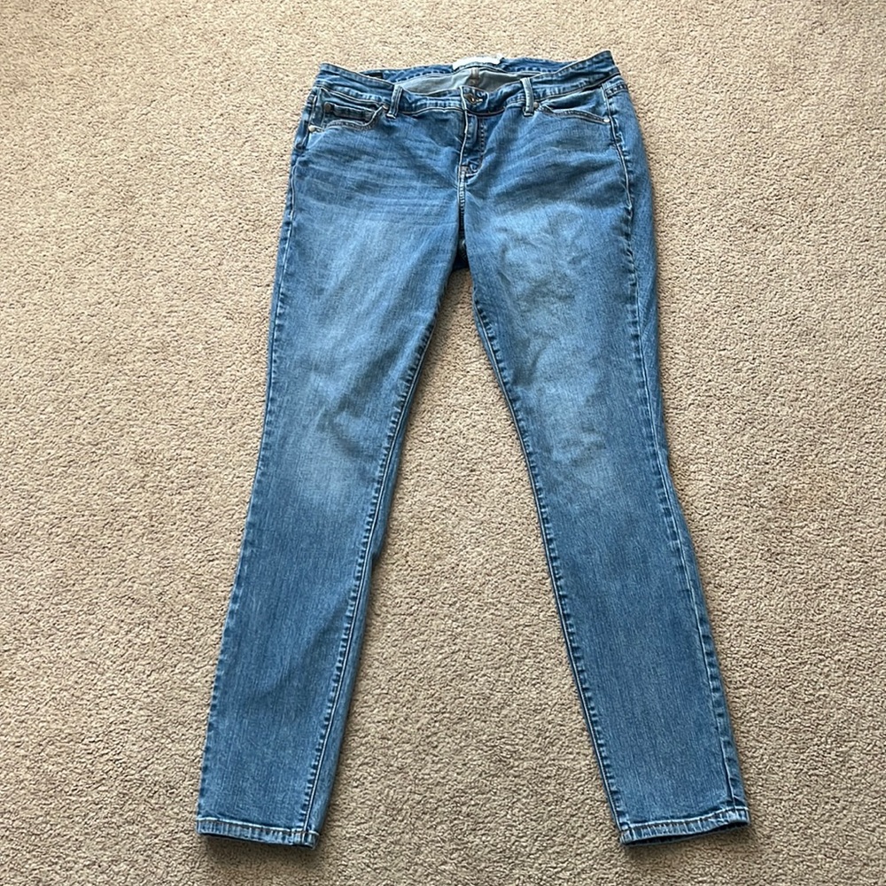 Torrid Mid Rise Skinny Jeans - Long Length